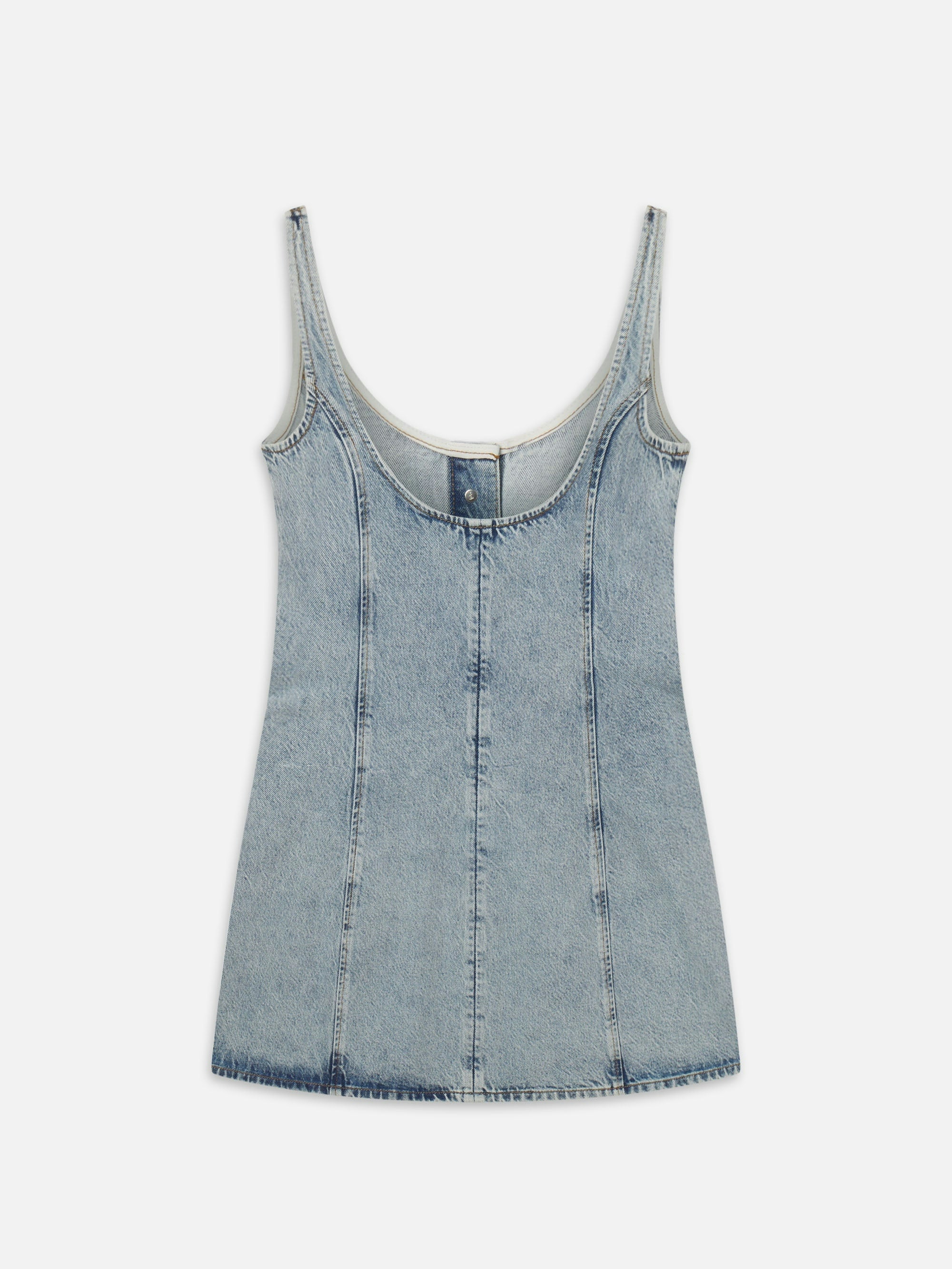 Frdr105 Denim Shift Dress