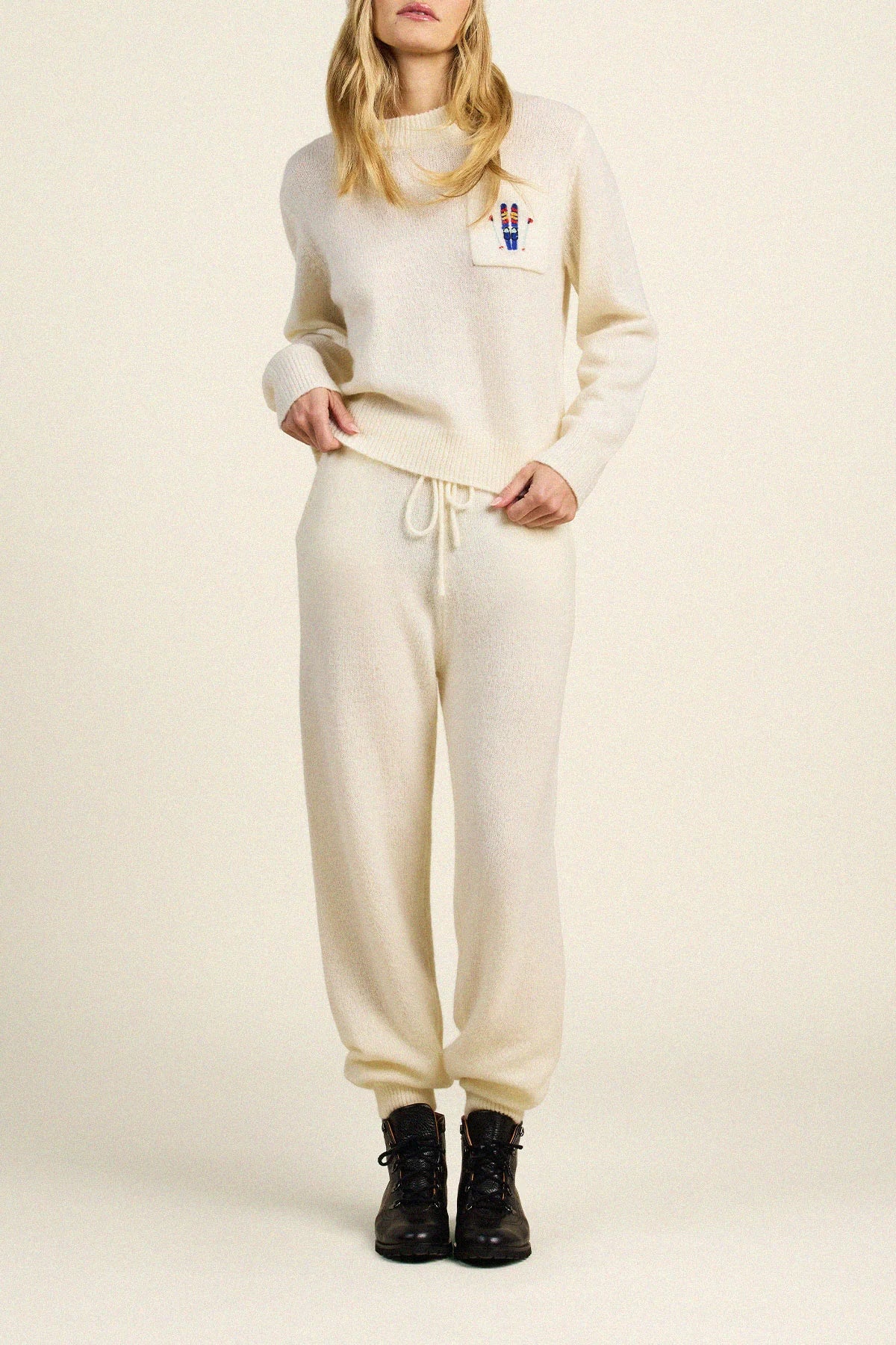 Trw1618 Apres Ski Sweater - Cream