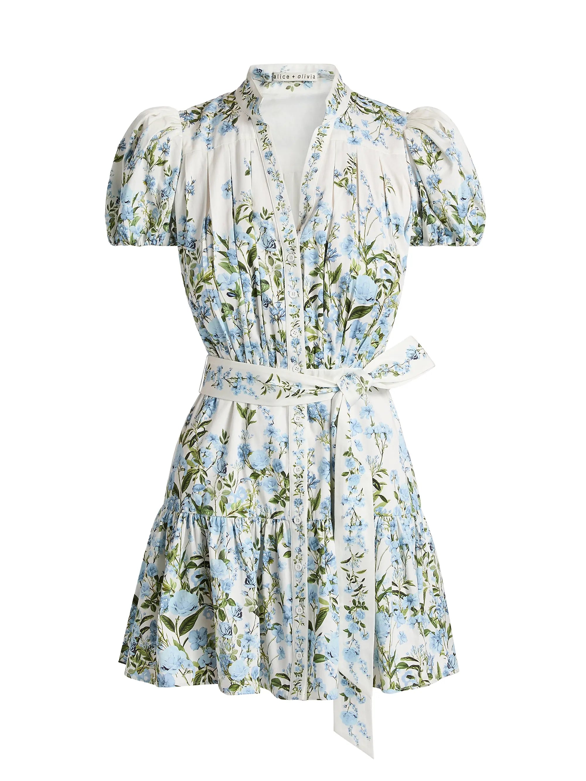 Alcc86505 Carolina Blue Mini Dress