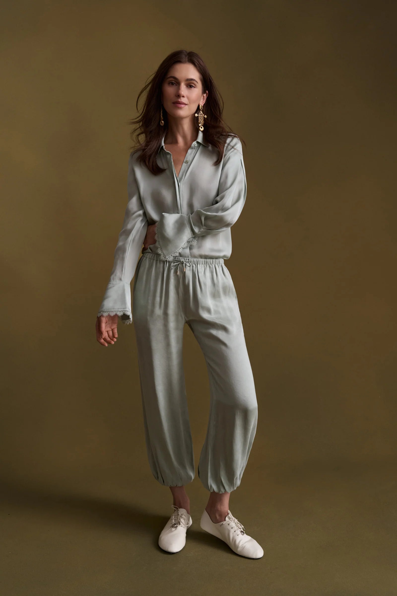 Het001 Aqua Relaxed Pant
