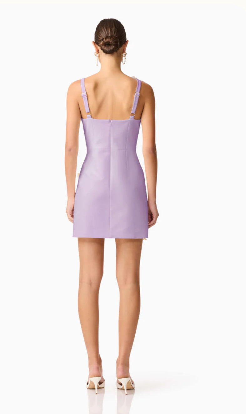 El2537 Lilac Sweetheart Mini Dress