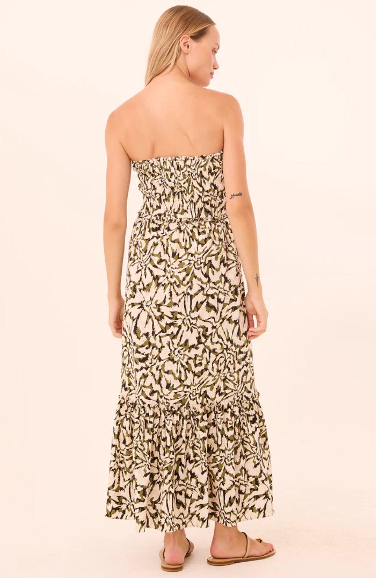 Mi9580 Smocked Maxi Dress