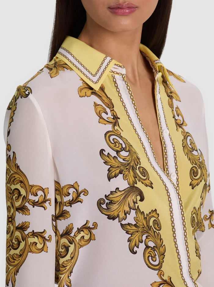 Alcc12017 Golden Coast Silk Blouse