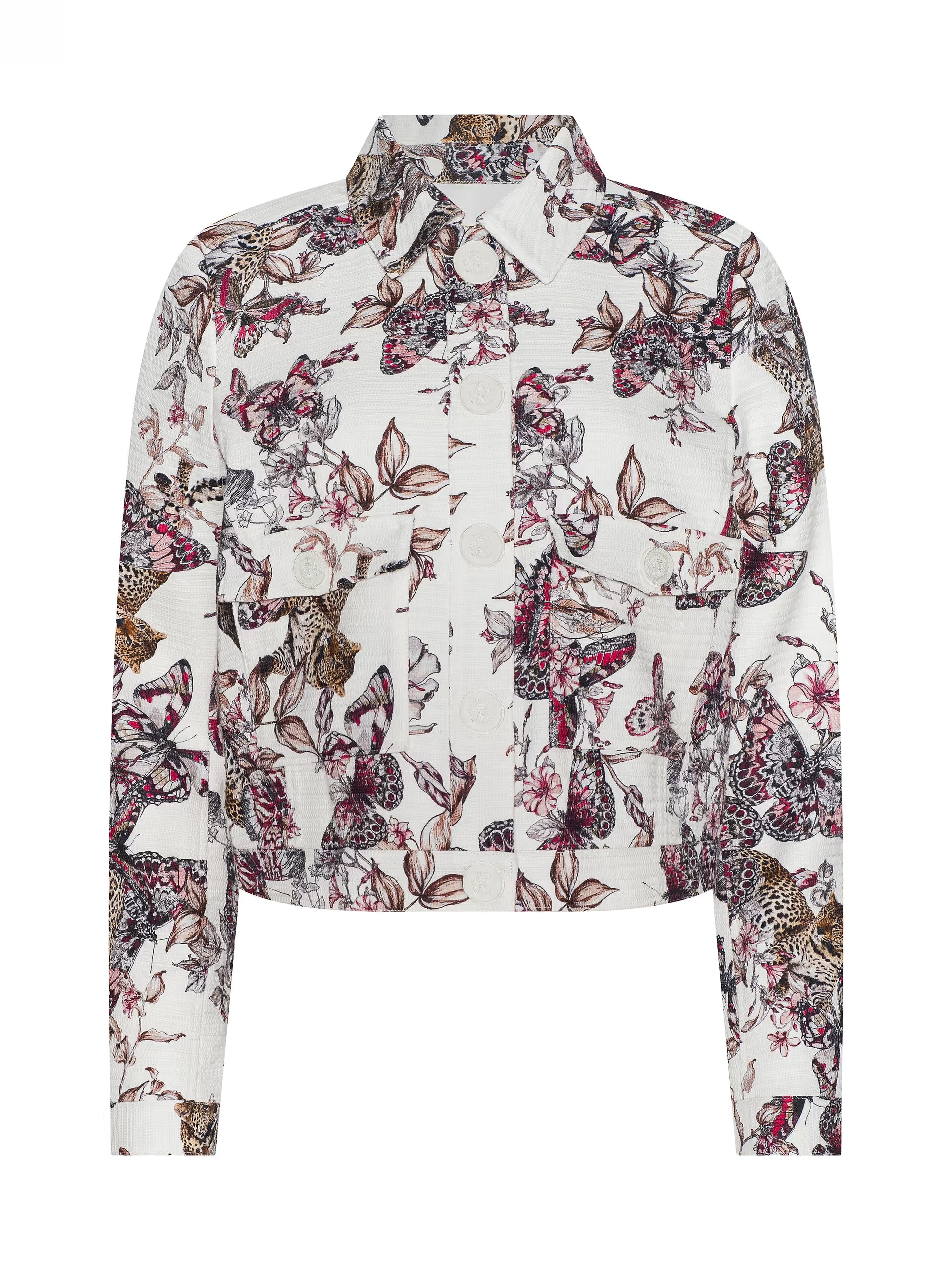 La10007 Butterfly Crop Jacket