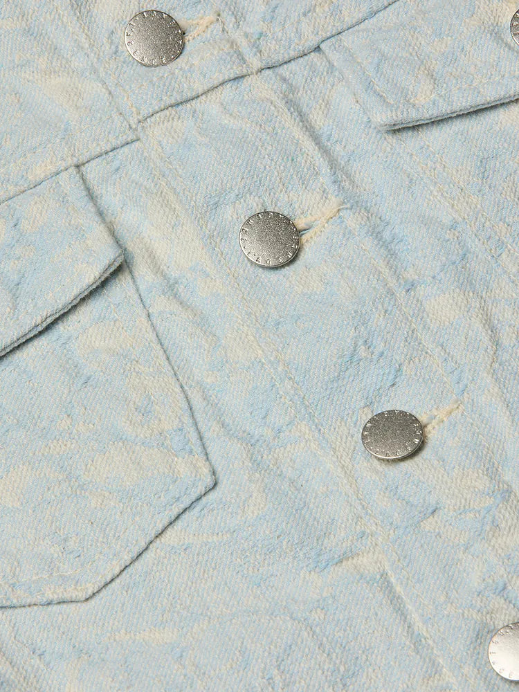 La10009 Slim Denim Jacket