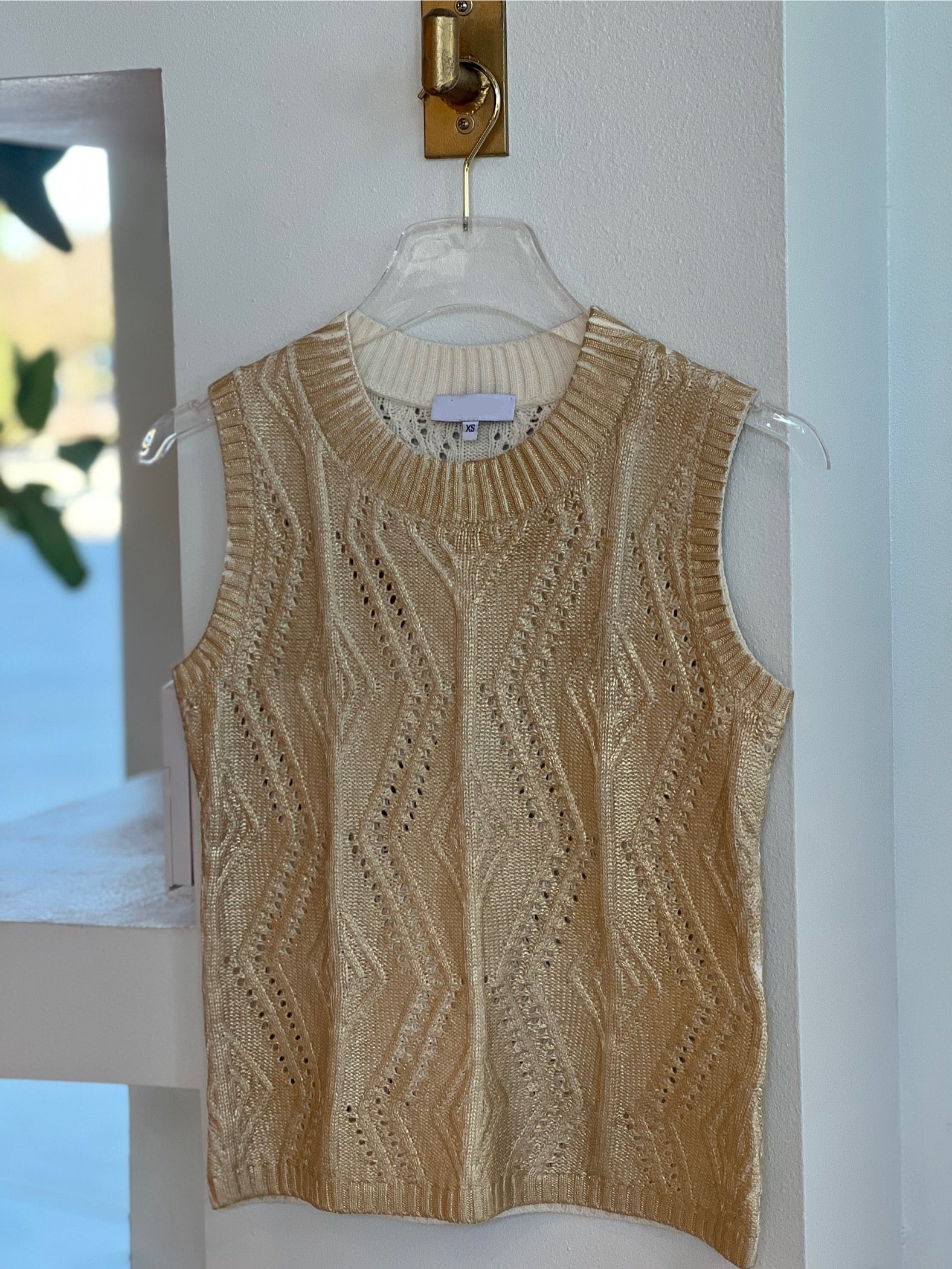 Js23026 Gold Foil Tank