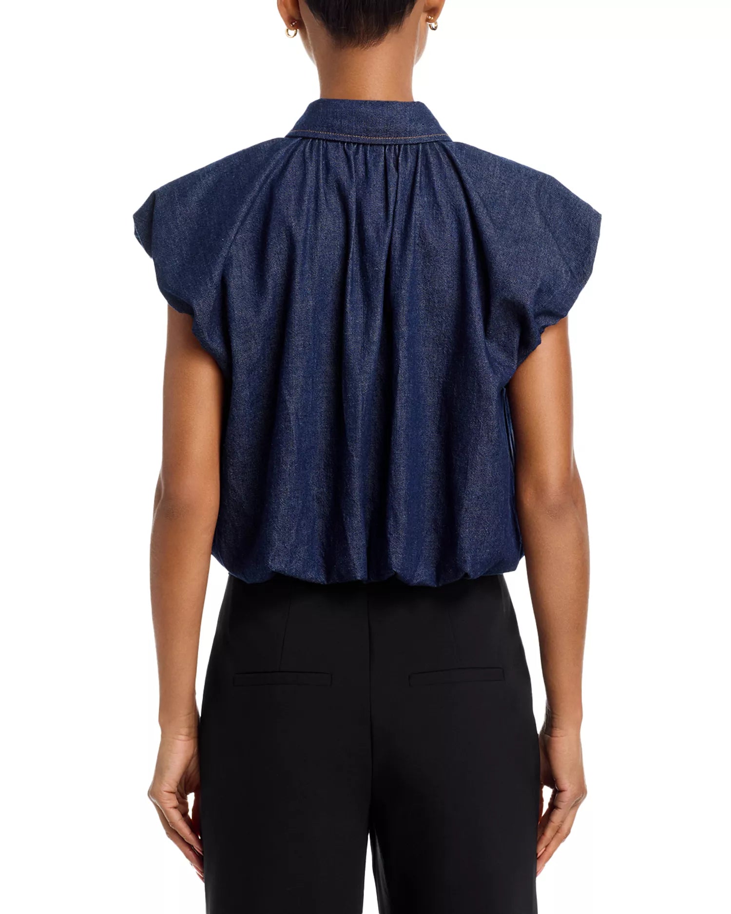 Fr0808 Denim Shell Top