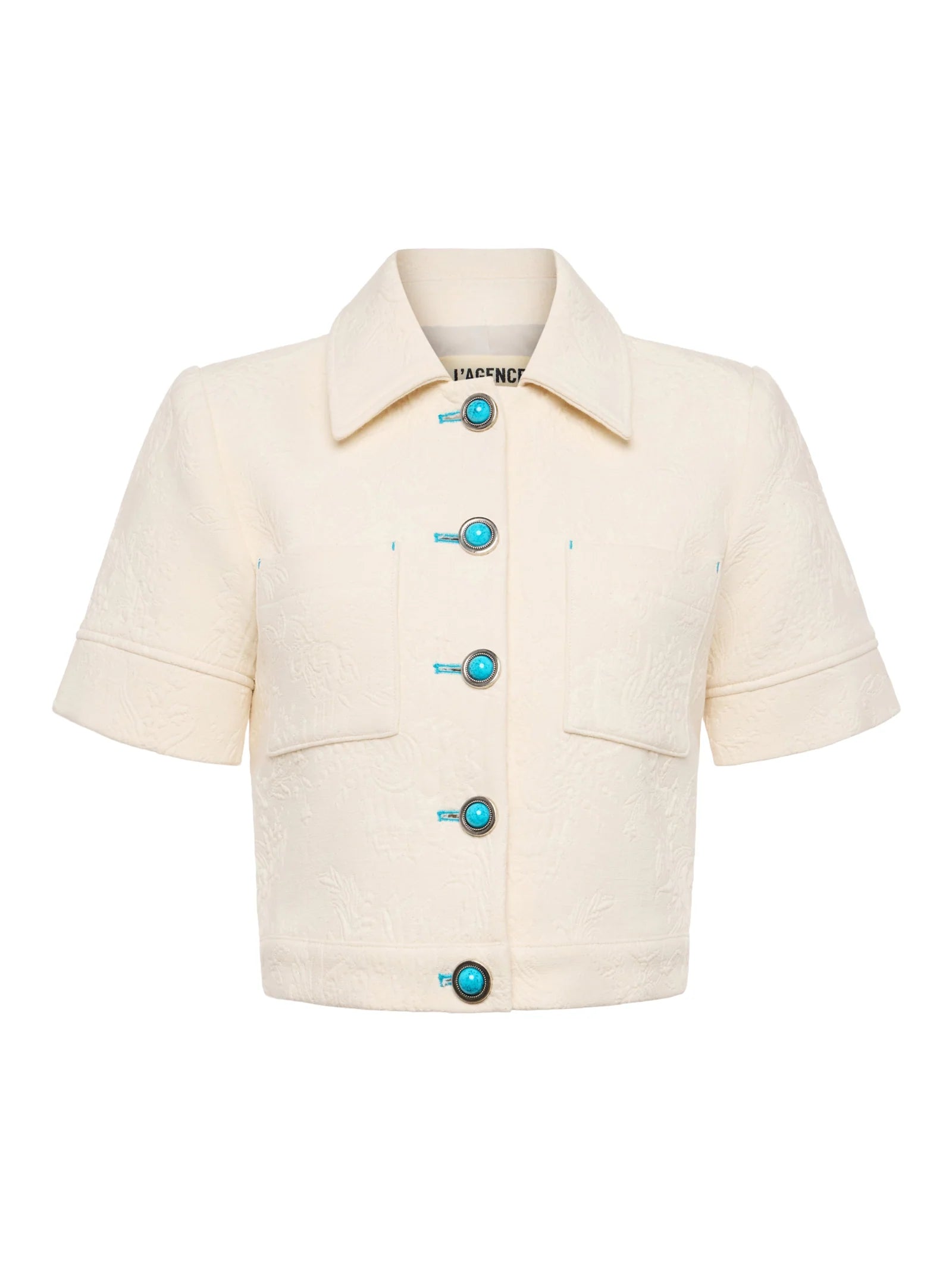 La1927 Jacquard Cropped Jacket