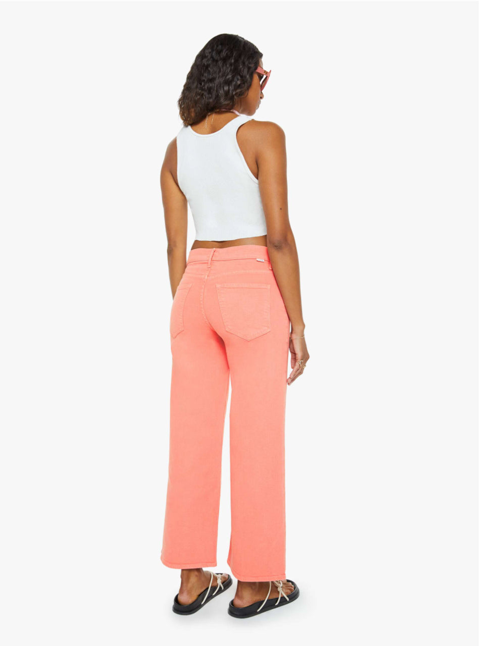 Mo11148 Mother Mid Rise Maven Ankle - Peach