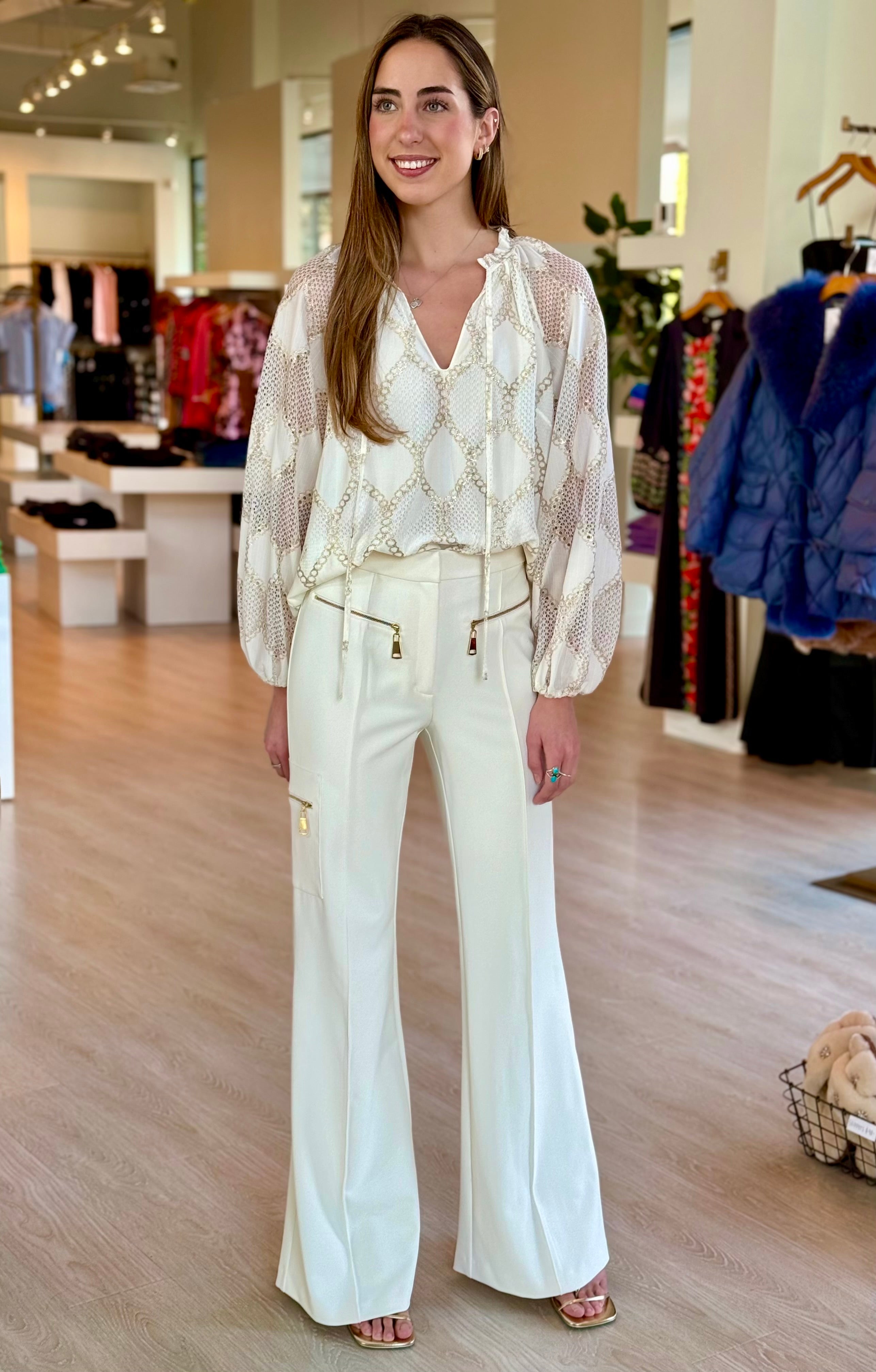 Raa2012 Lurex Lace Top