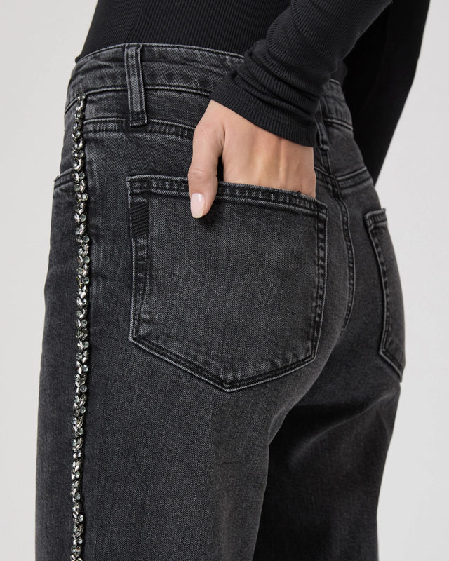 Pac850 Mason Ankle - Black Embellished