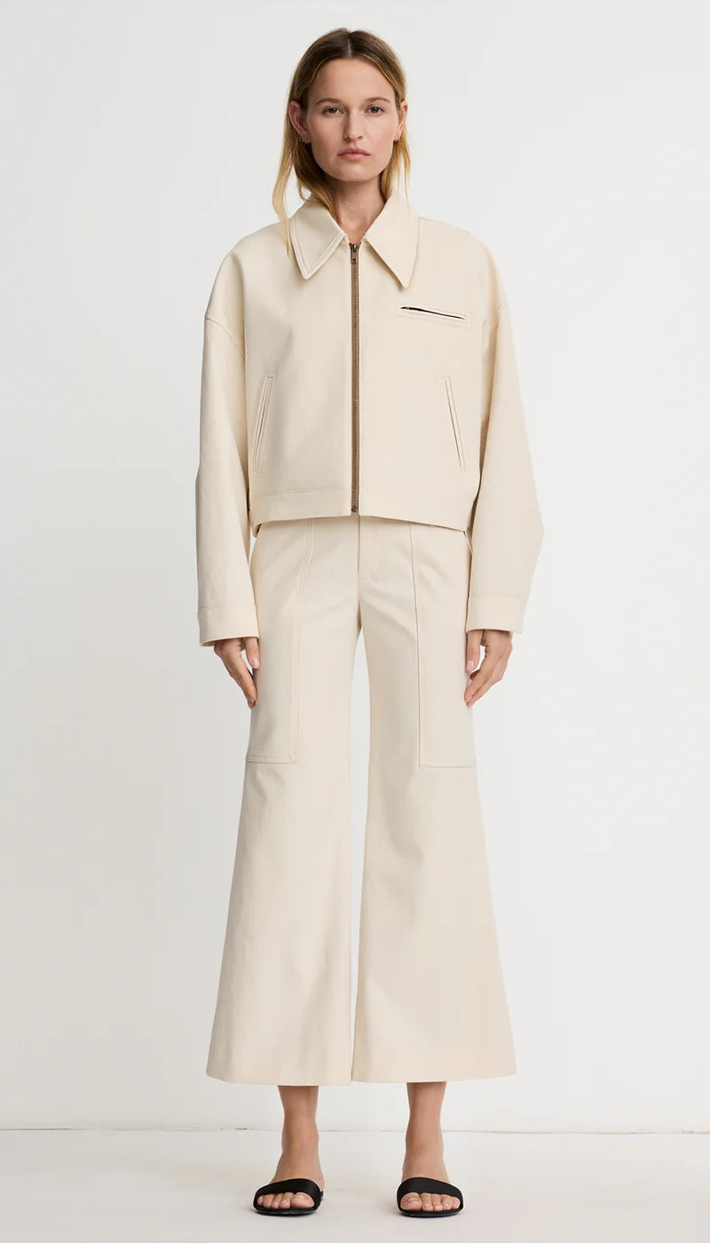 Sm26005 Cream Culotte Pants