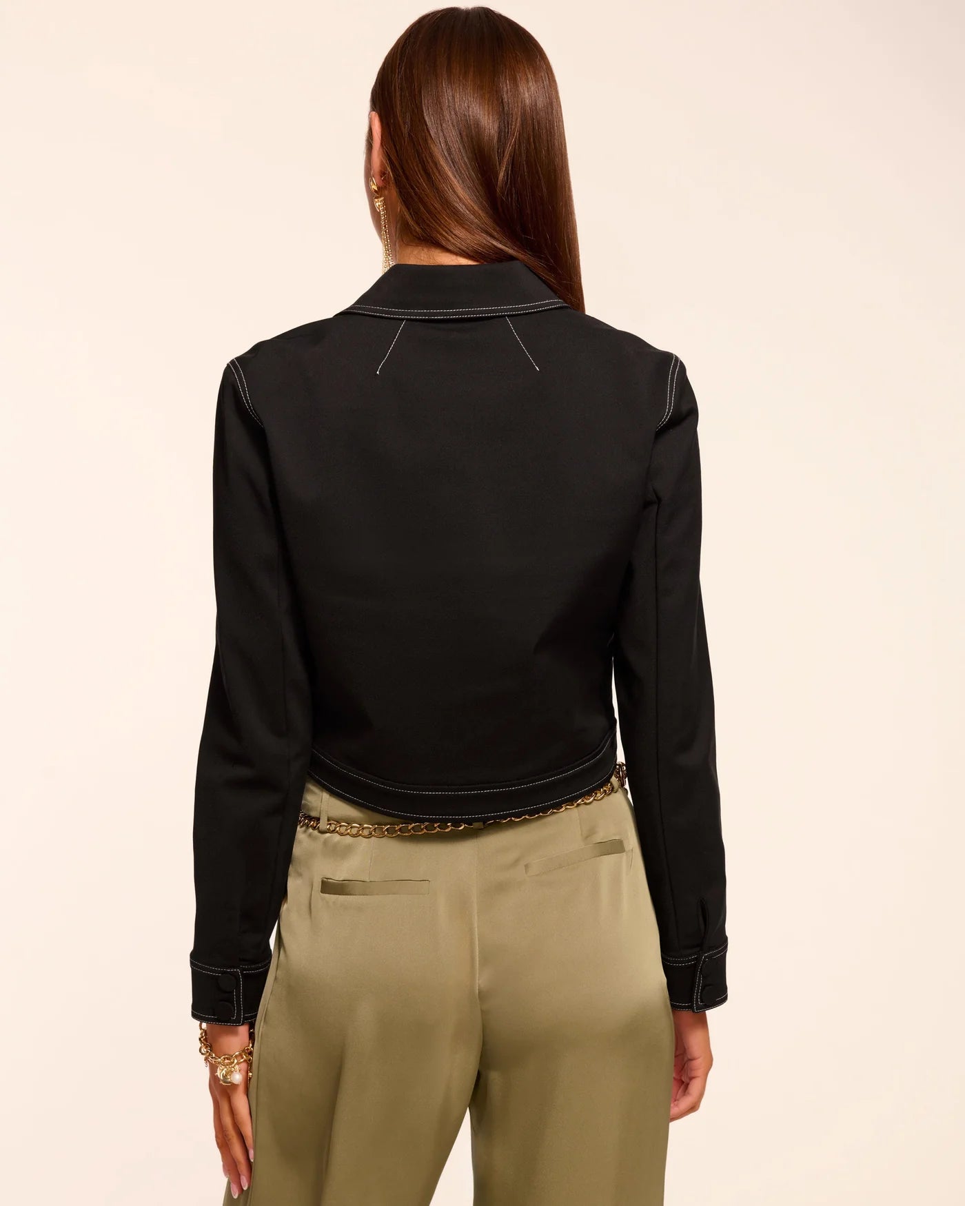 Raa4000 Black Stitch Jacket