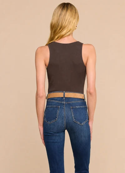 La5788 Scoopneck Tank - Dark Java