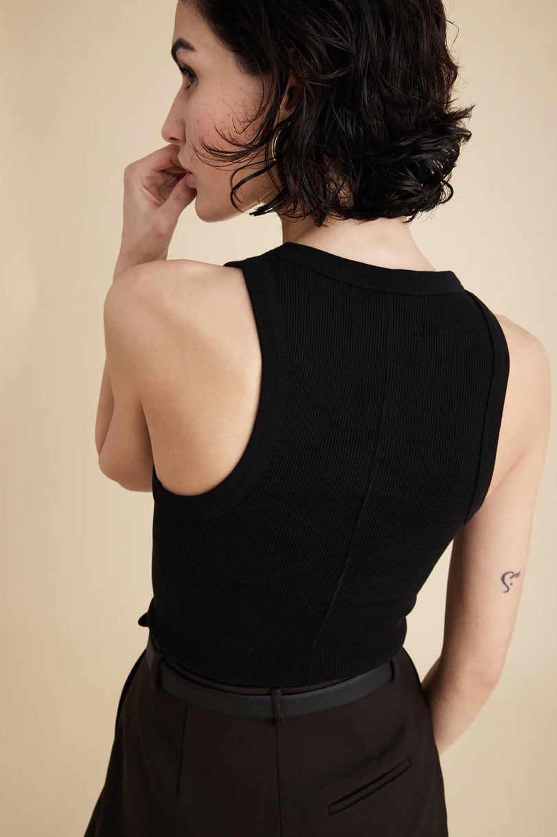 So1017 Basic Tank - Black