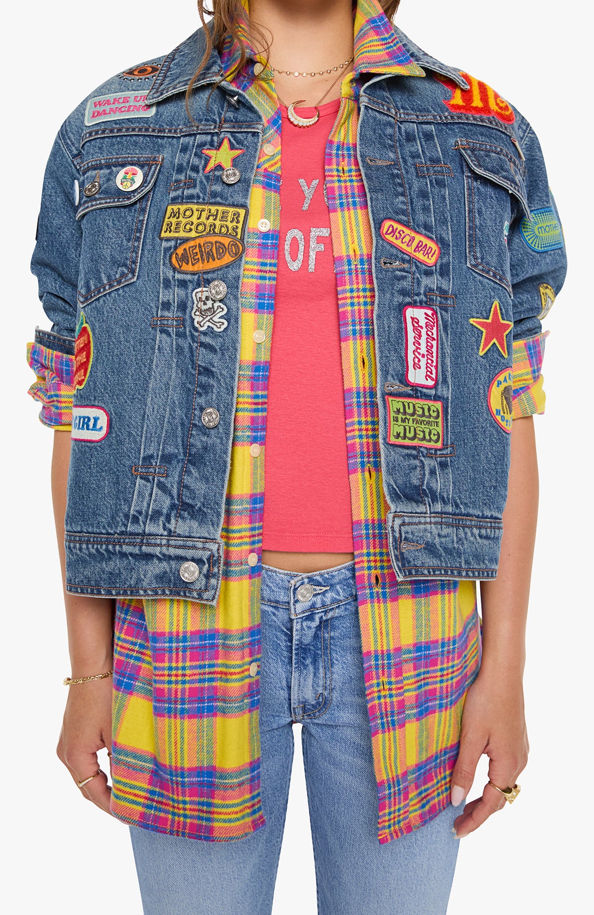 Mo30701 Duo Denim Jacket - World Tour