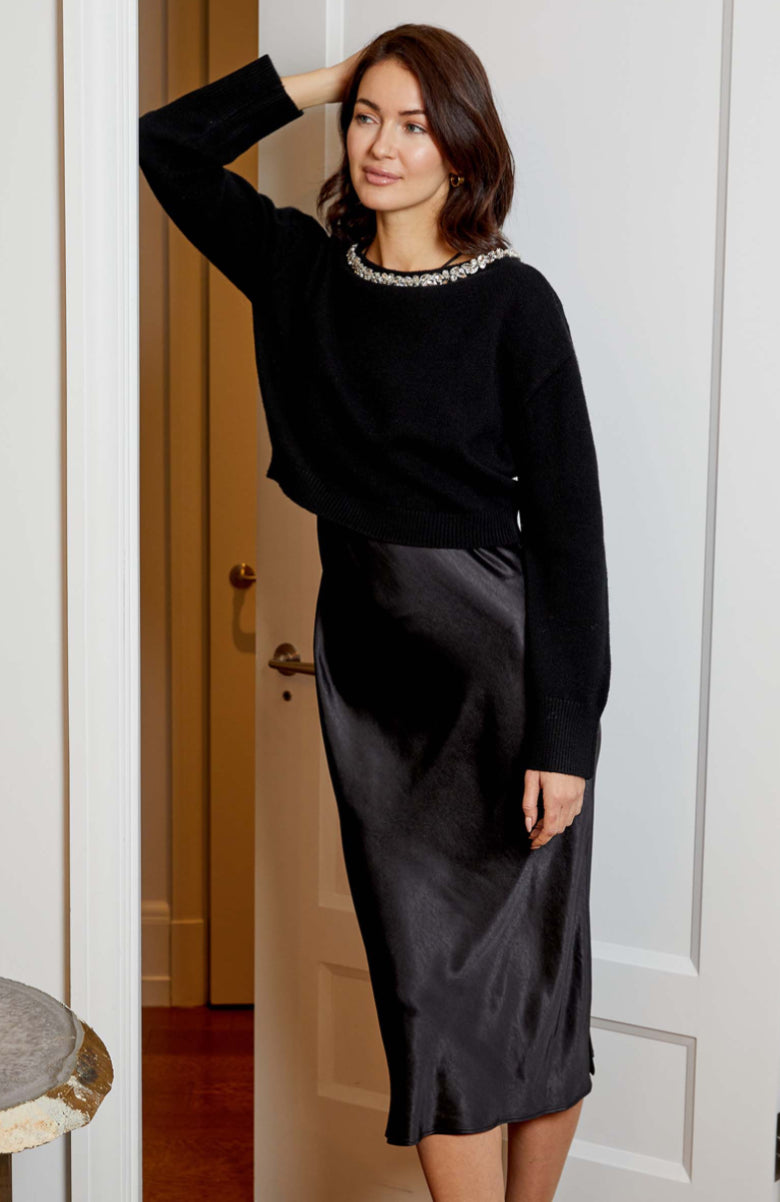 Dh2002 Combo Sweater Dress