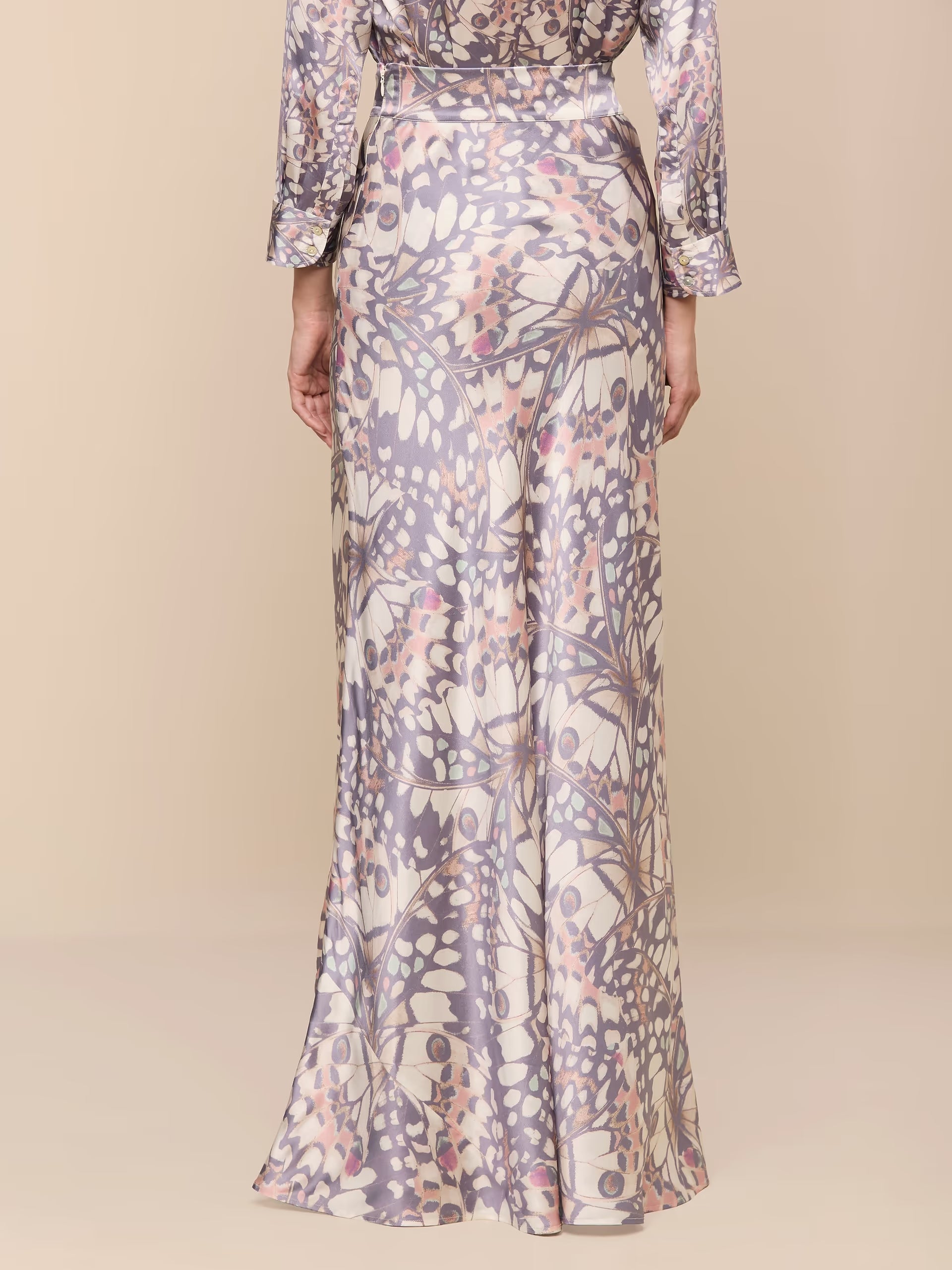 La3406 Butterfly Slip Skirt