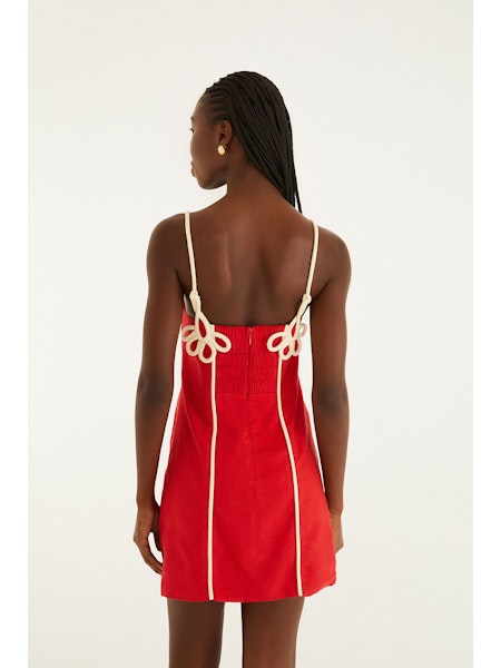 Fa344849 Red Mini Dress