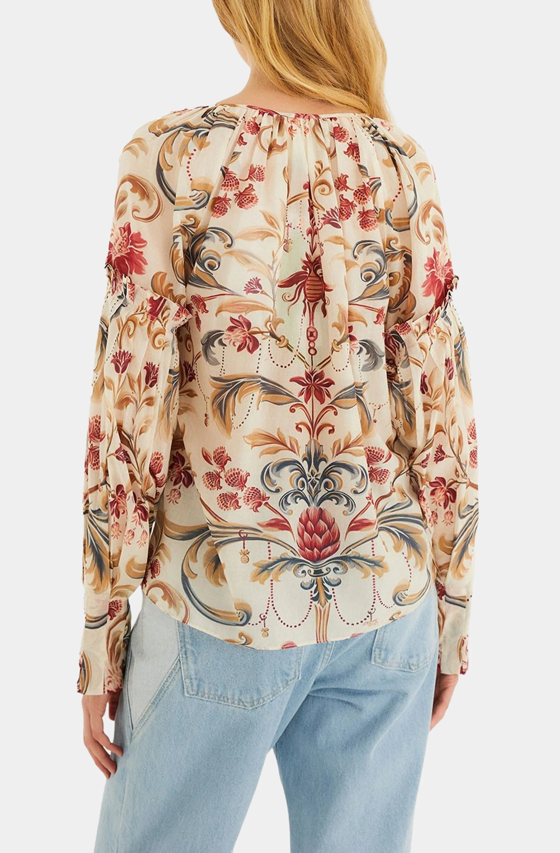 Fa345086 Royal Garden Blouse