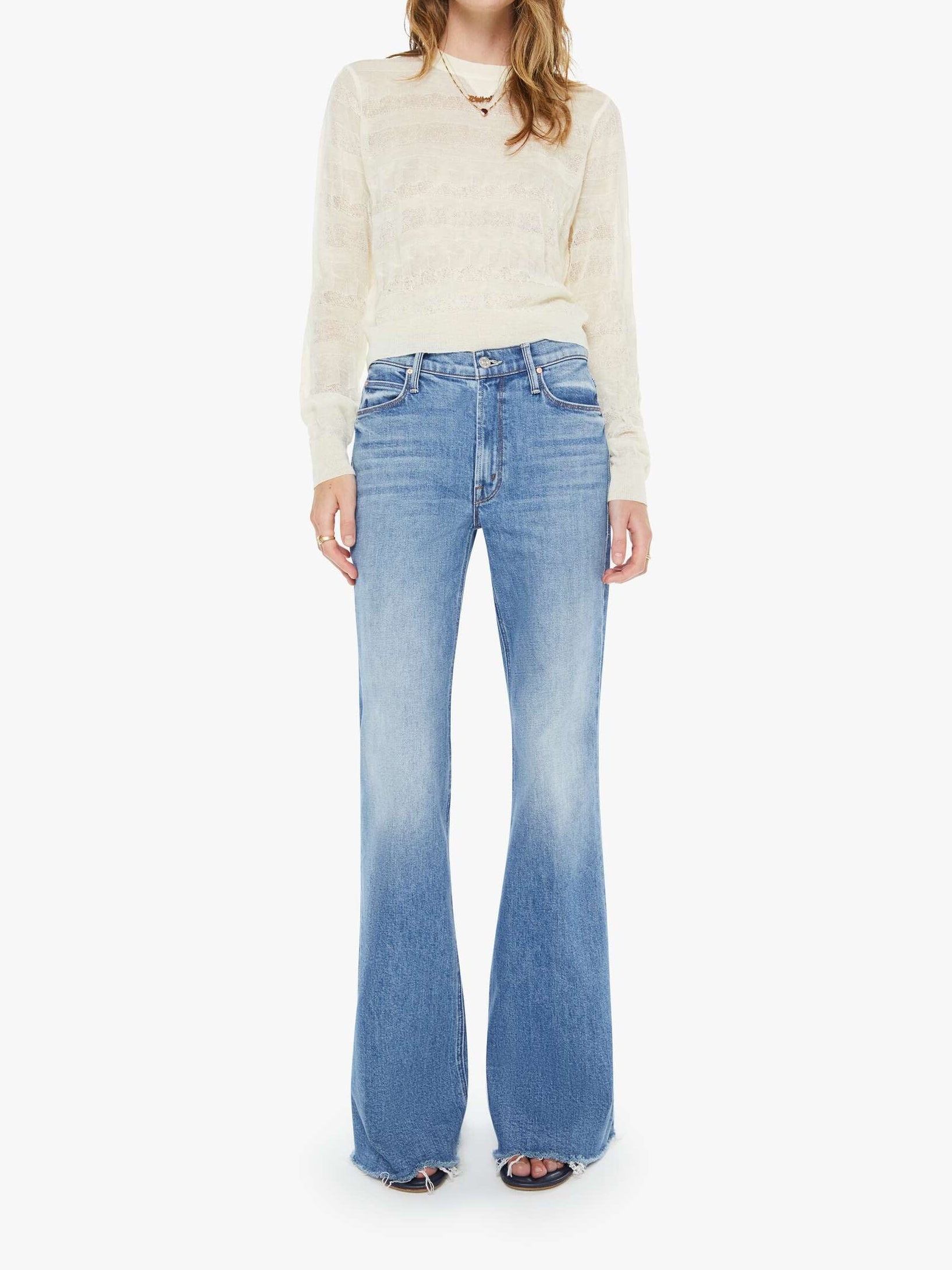 Mo10085 Doozy Fray Denim - Heads or Tails