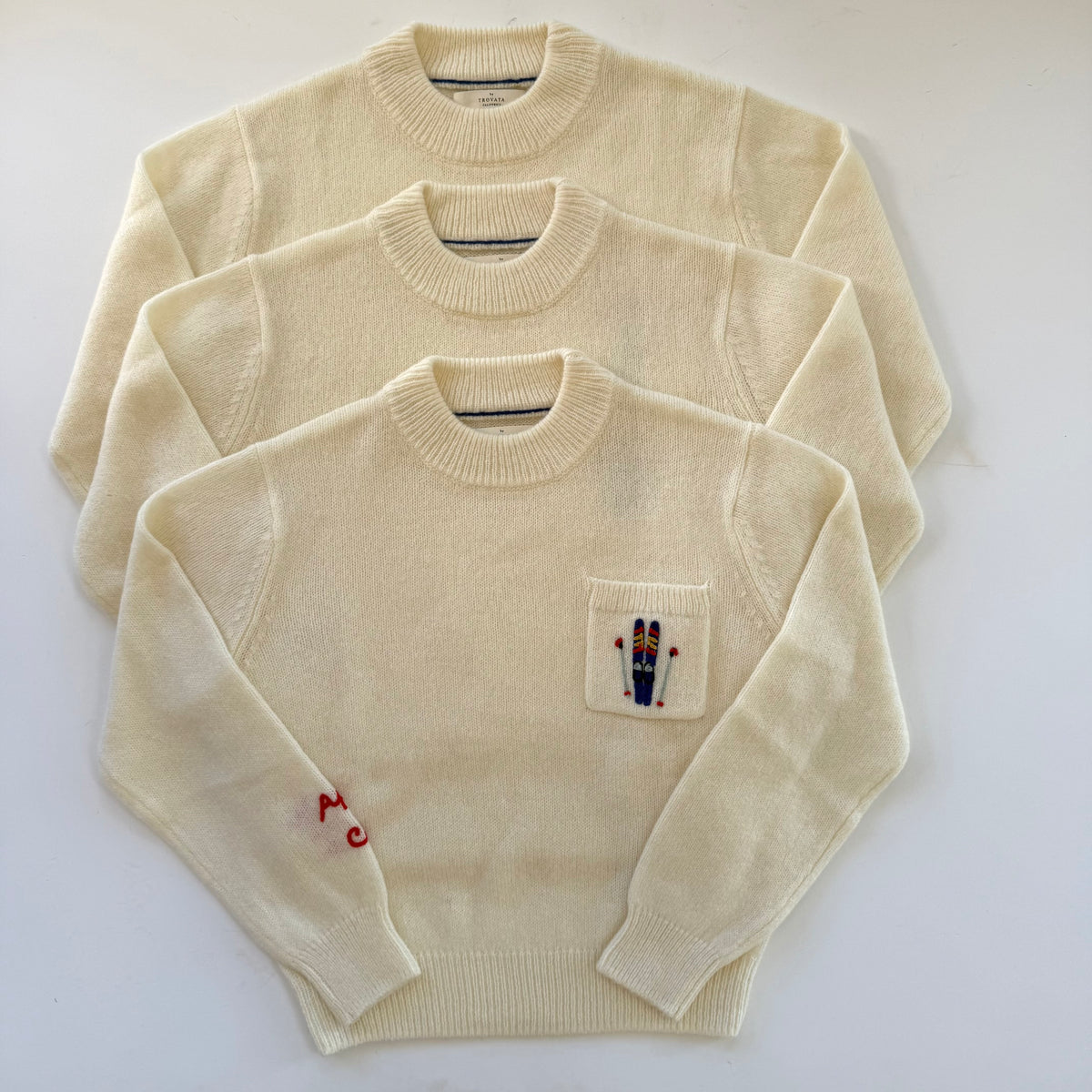 Trw1618 Apres Ski Sweater - Cream