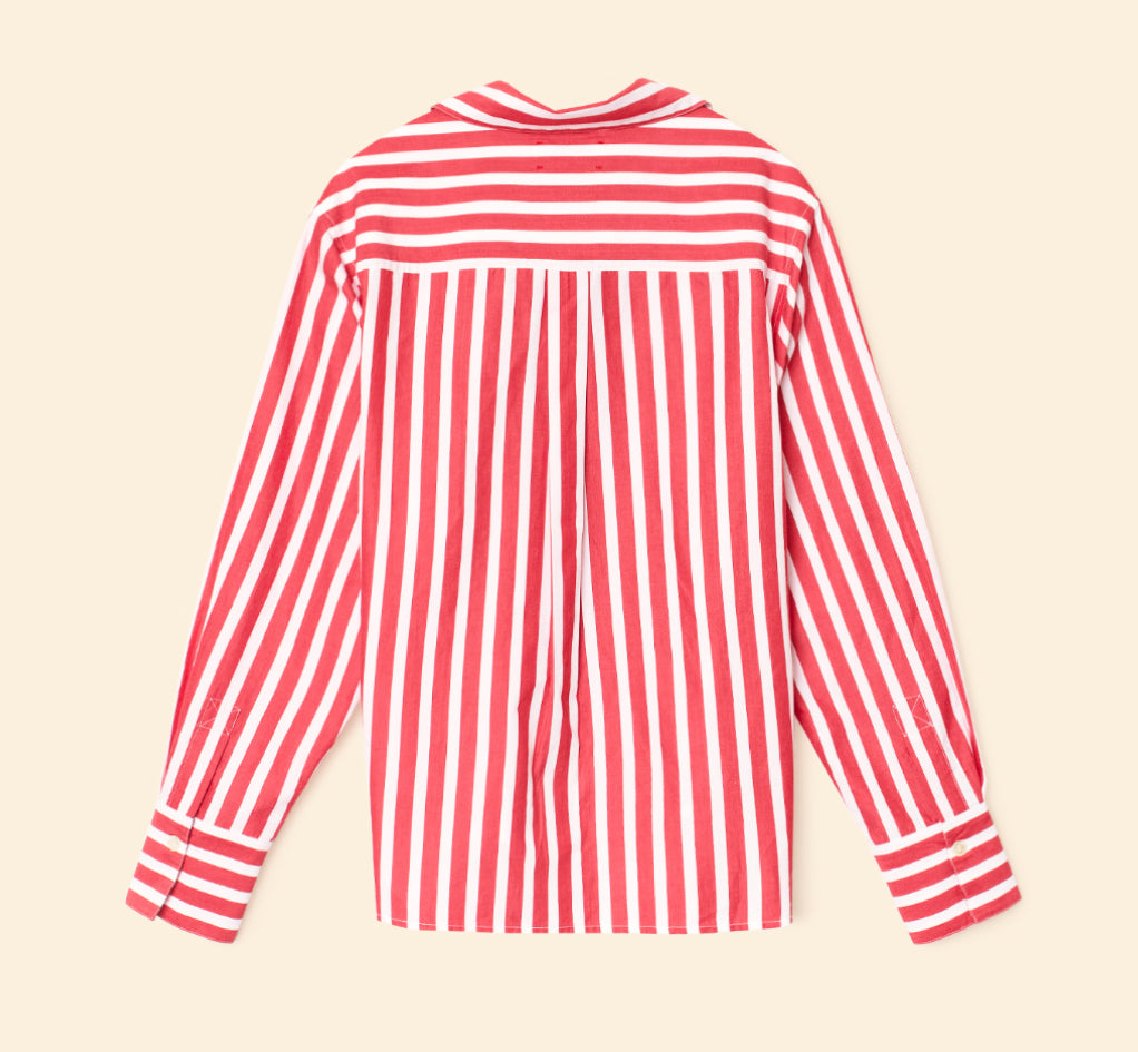 Xix5tns Scarlet Stripe Top