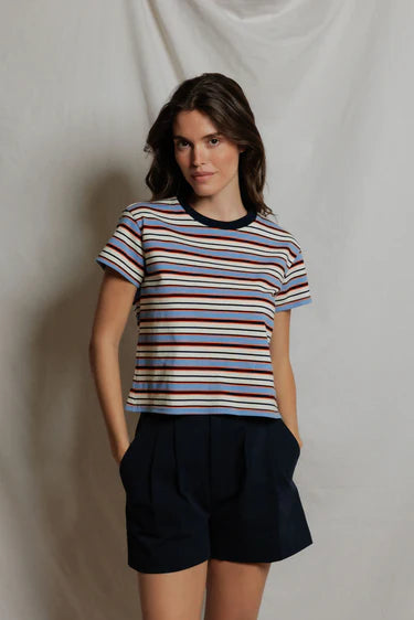 Pet374 Pacific Stripe Tee