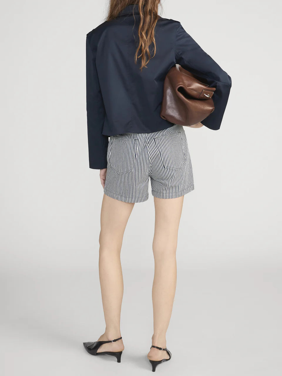 Fr6728 Everyday Short - Navy Stripe