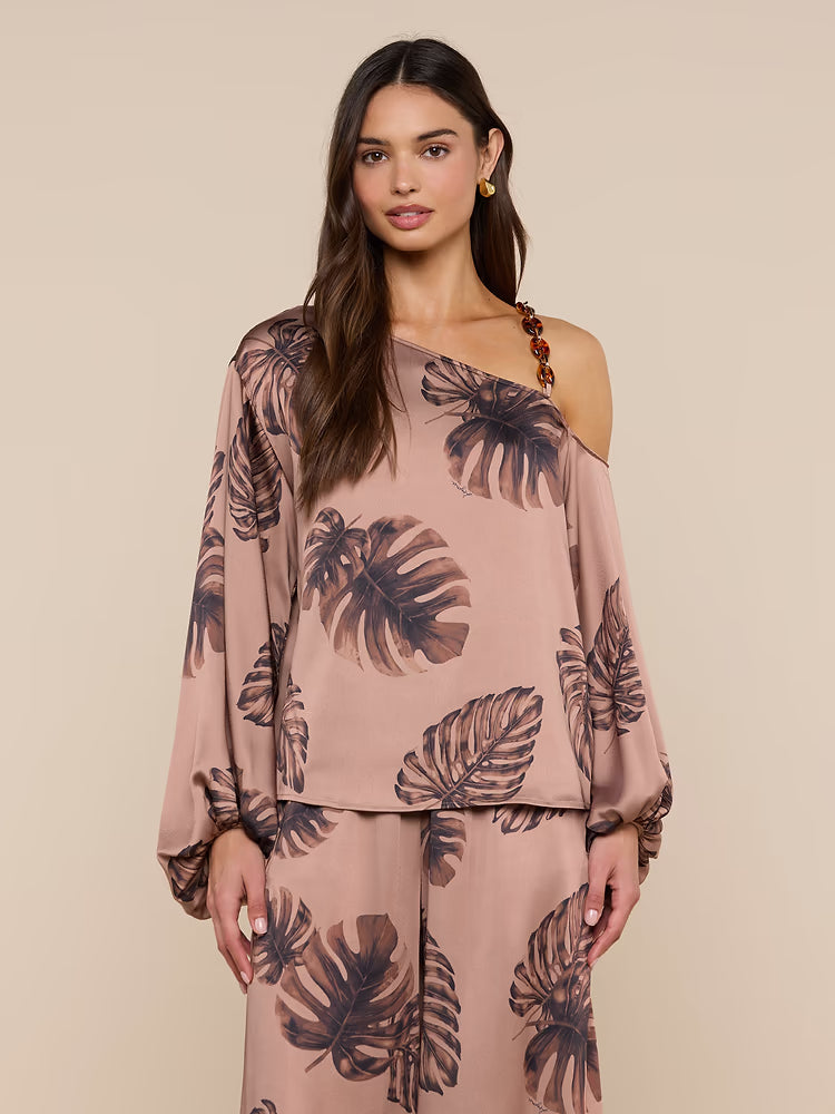 La40706 Chain Shoulder Palm Top