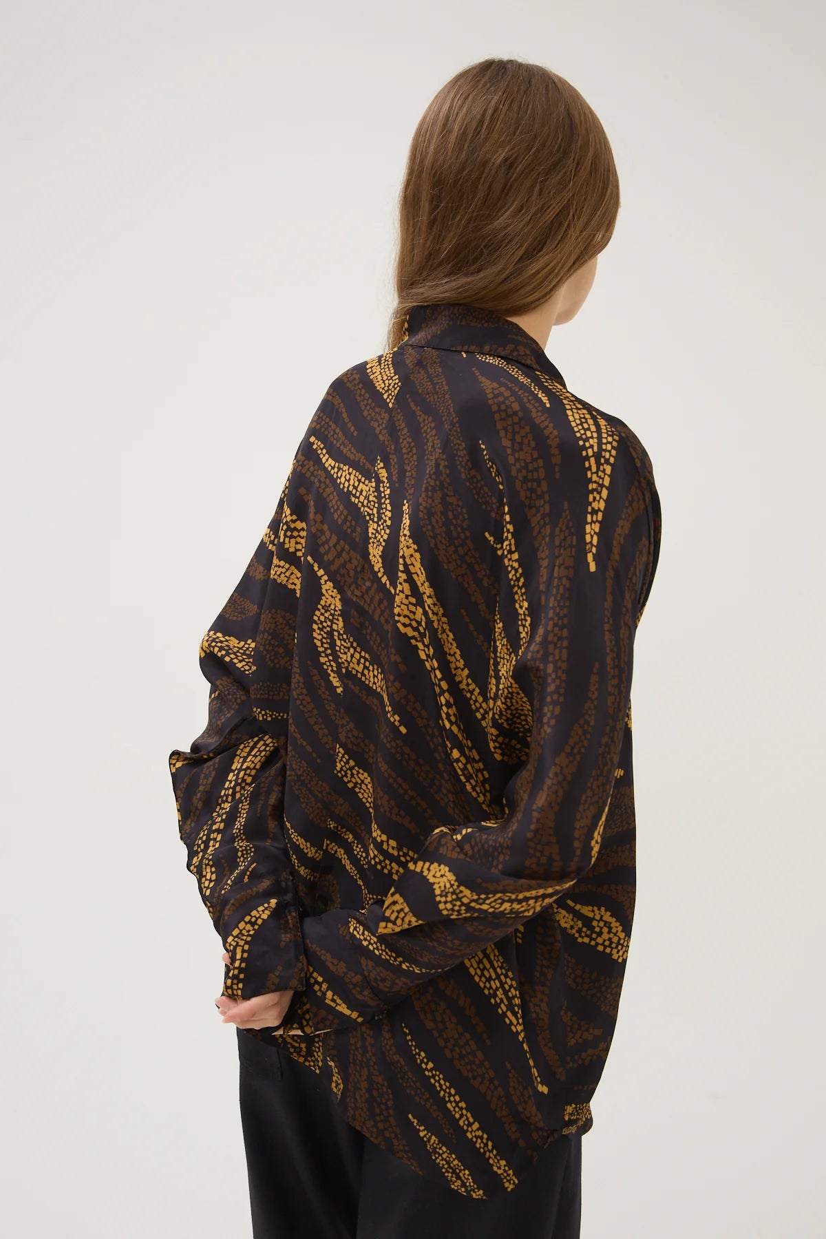 Ma3035 Brown Bowie Clary Blouse