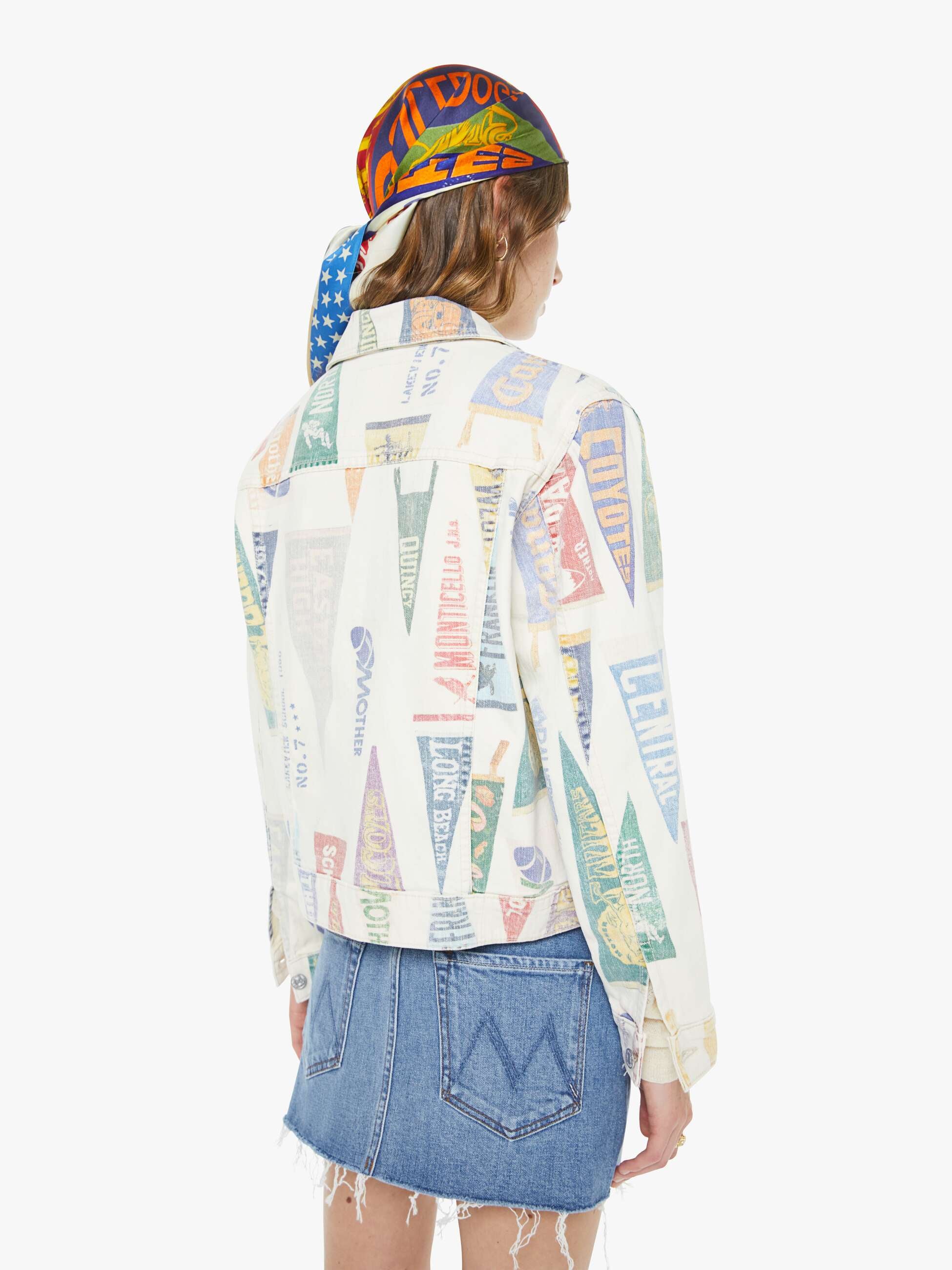 Mo3141 The Bruiser Denim Jacket- Pep Rally