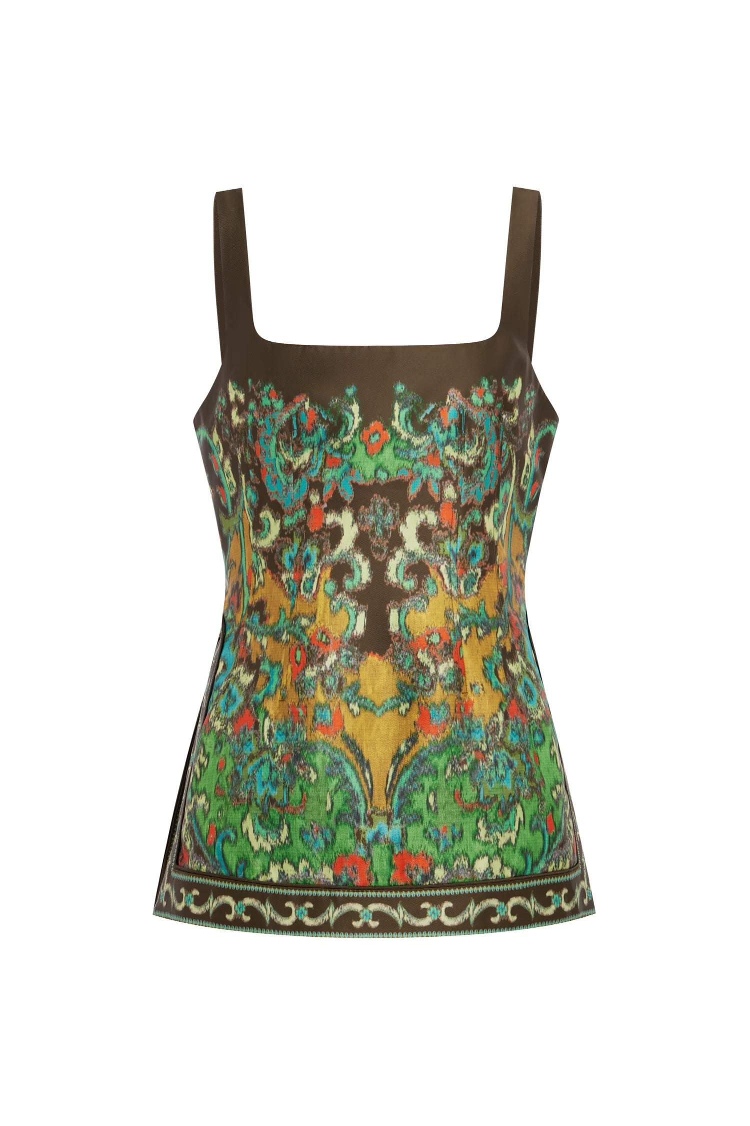 Al7996 Charlotte Square Neck Top