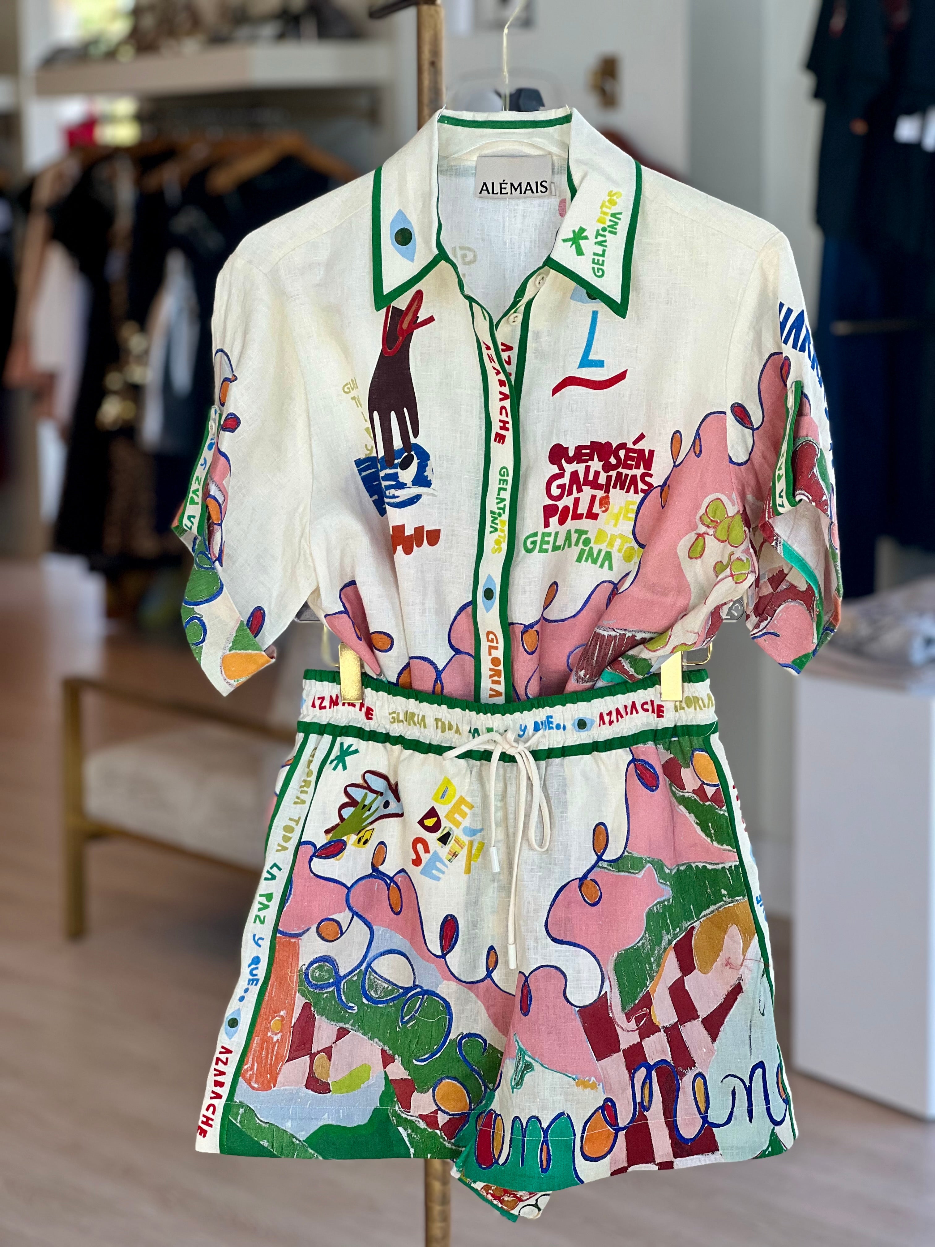 Al4097 Alemais Nadia Tropical Short