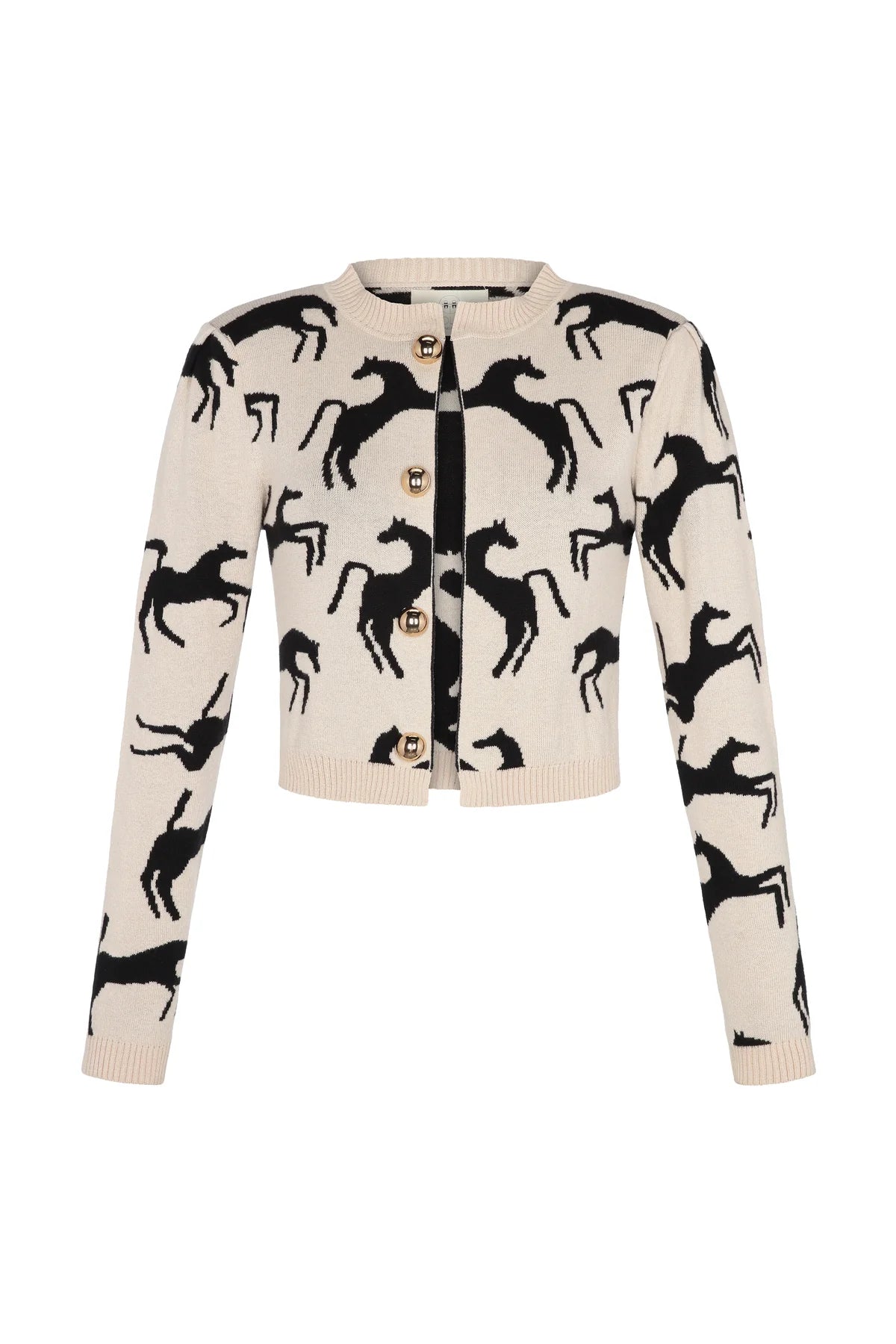 Caa17 Wild Horses Cardigan