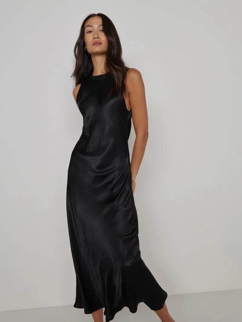 Na5494 Black Sheath Dress