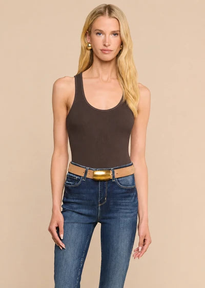 La5788 Scoopneck Tank - Dark Java