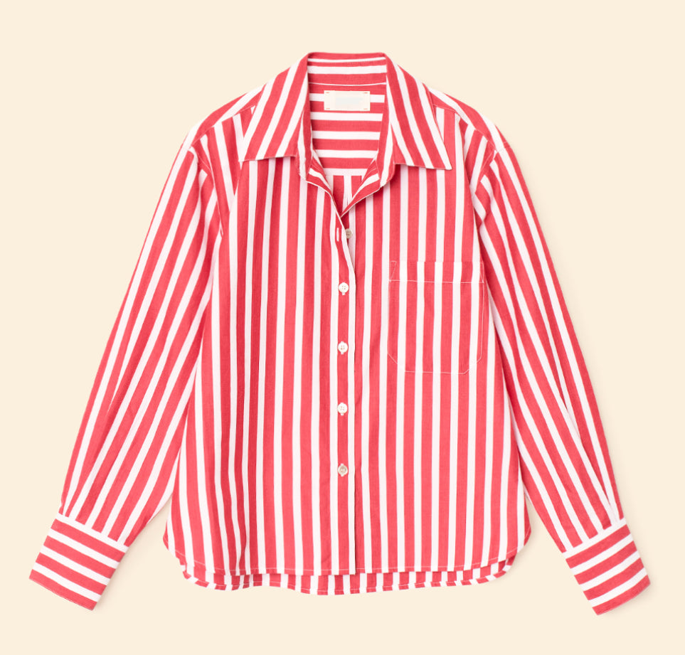 Xix5tns Scarlet Stripe Top