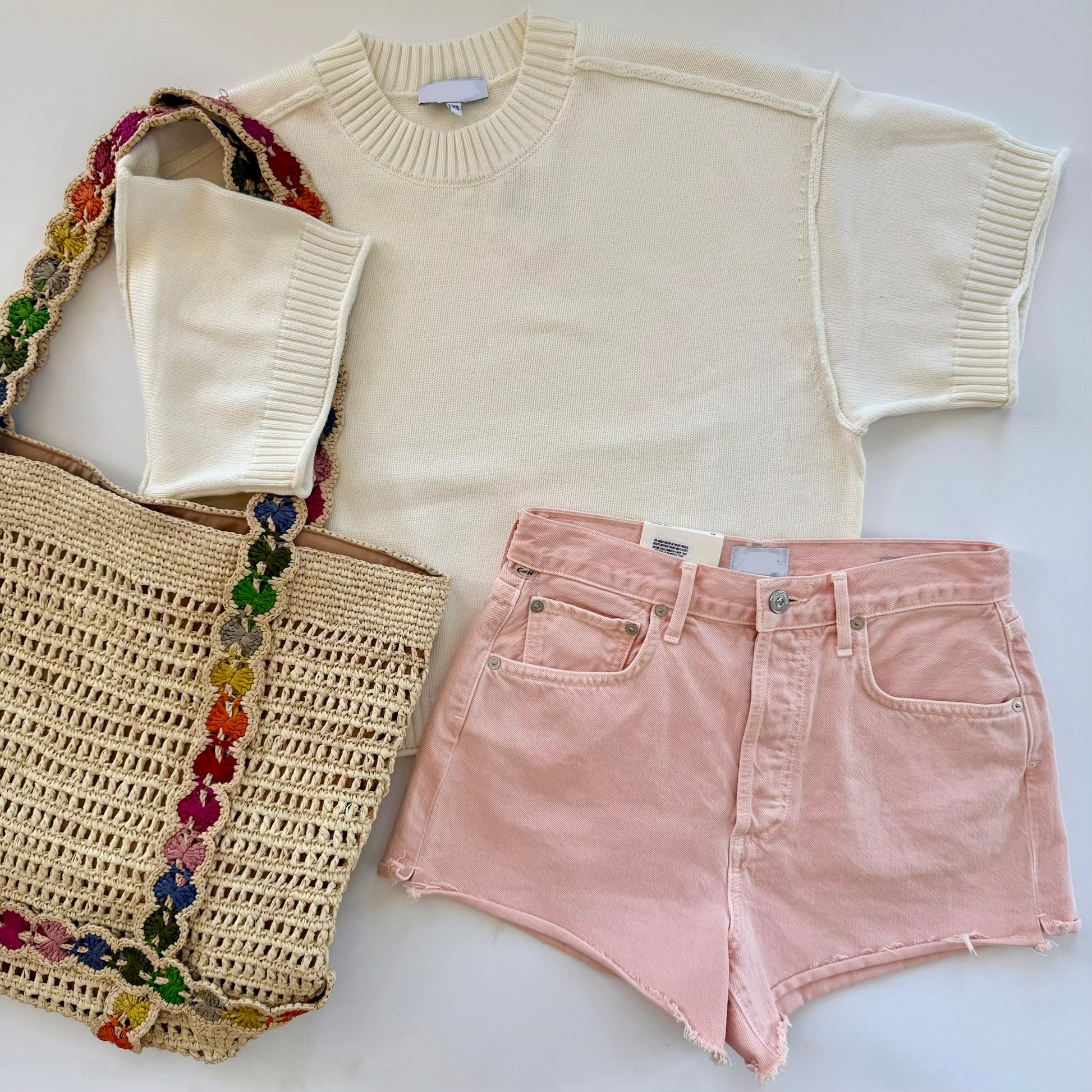 Js24031 Boxy Knit Sweater
