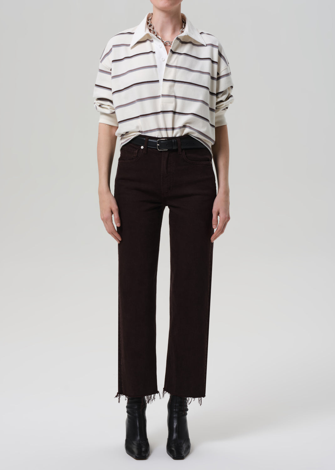 Ci2174 Palma Straight Jean - Chocolate