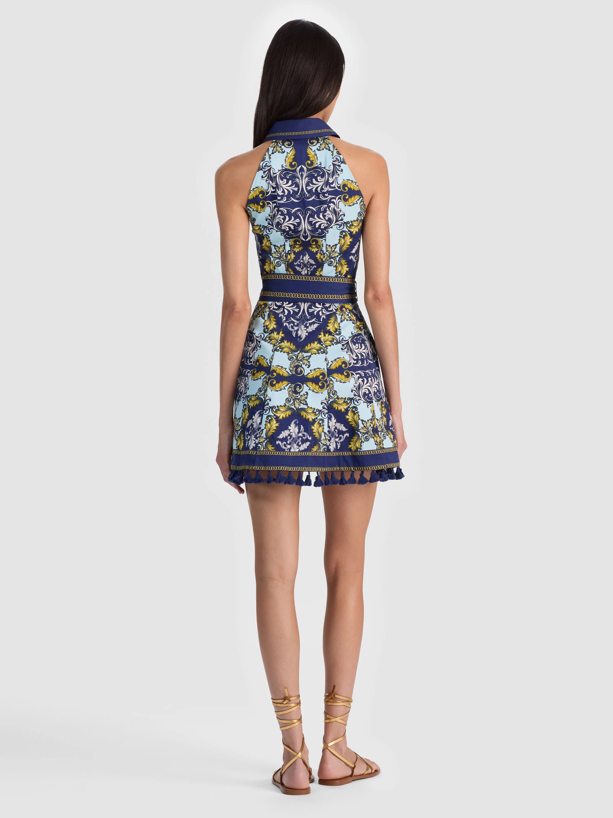 Alcc89520 Antique Scroll Mini Dress