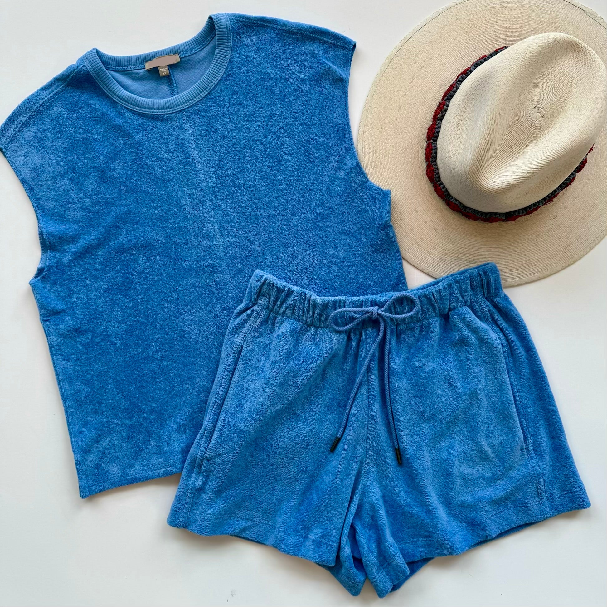 Lipa3427 SET - Blue Terry Set