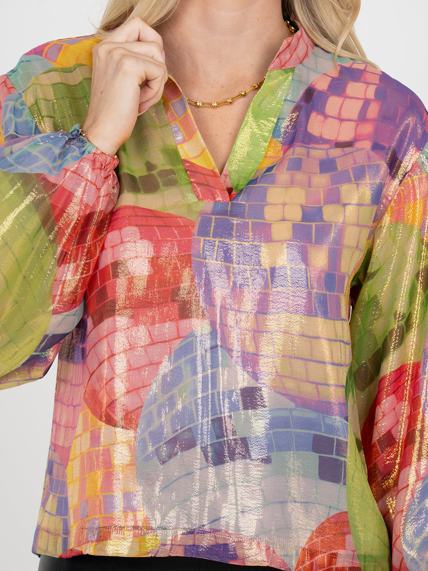 Em524 Lolli Disco Blouse