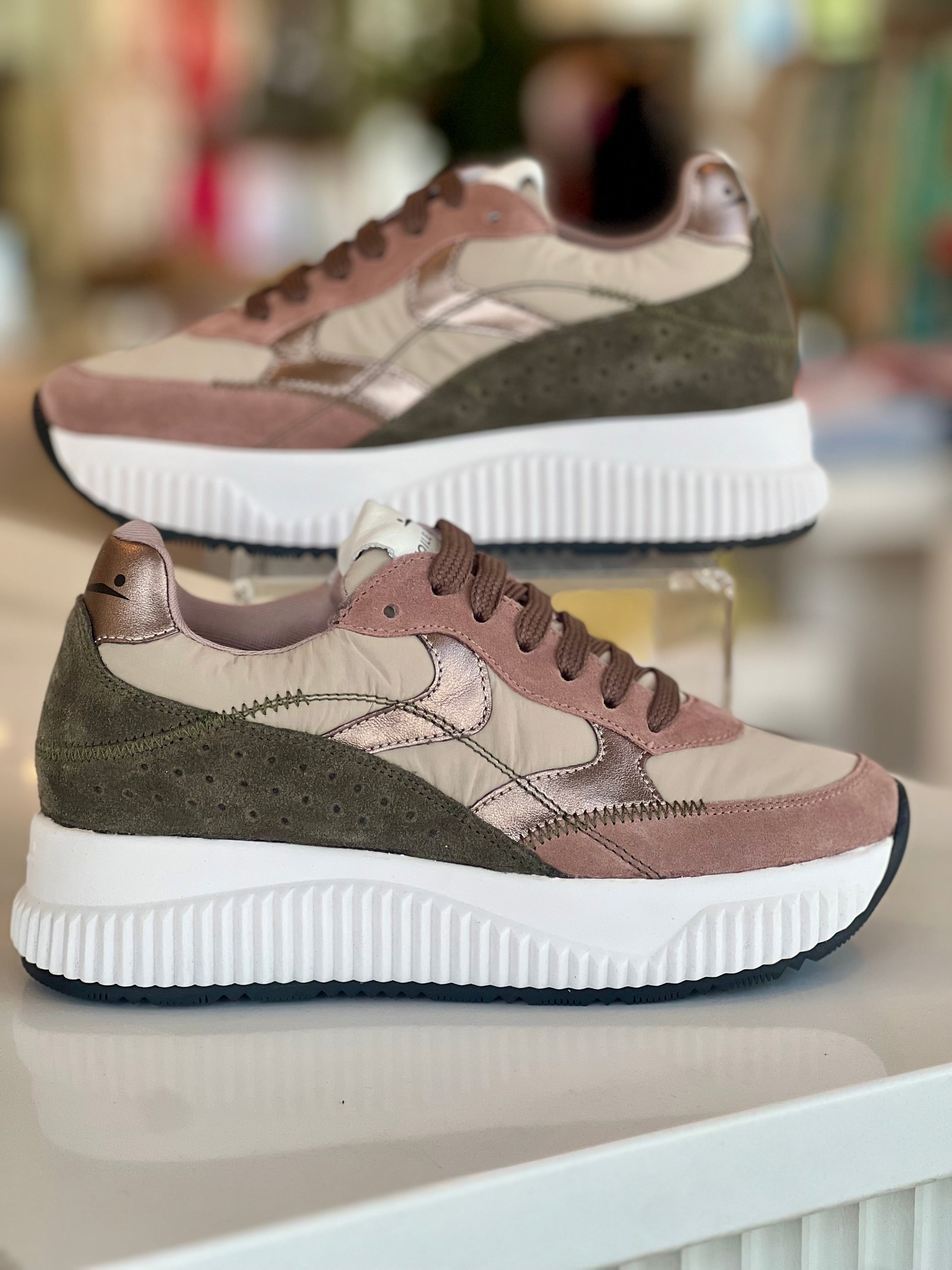 Lana Suede Platform Sneaker