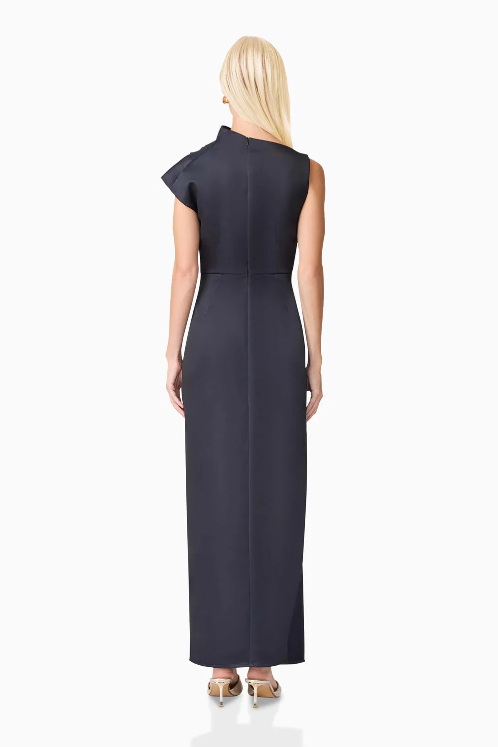 El82518 Assymmetrical Maxi Dress