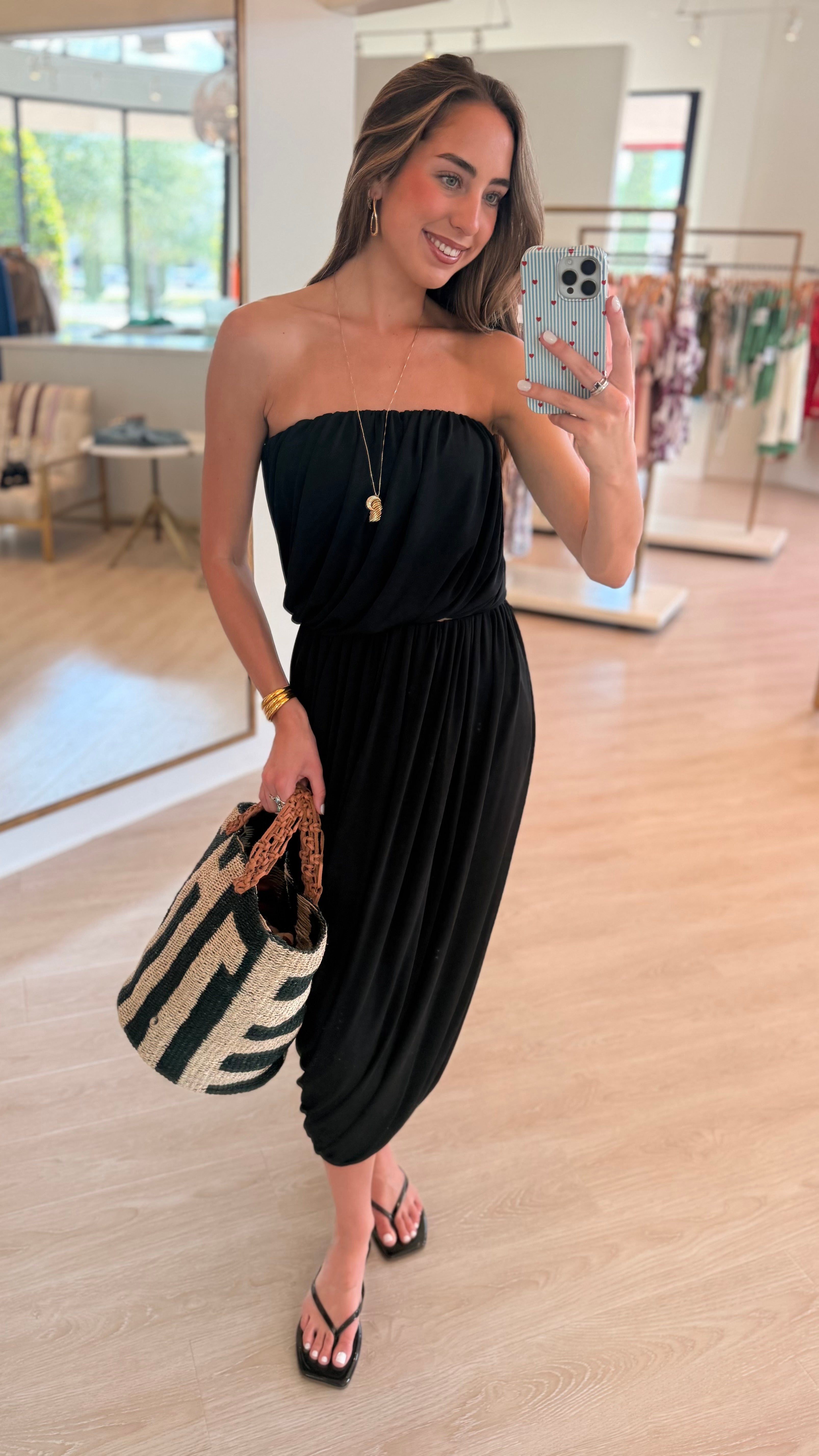 Cizw2256 Strapless Drape Top
