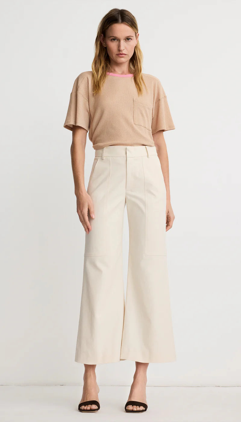 Sm26005 Cream Culotte Pants