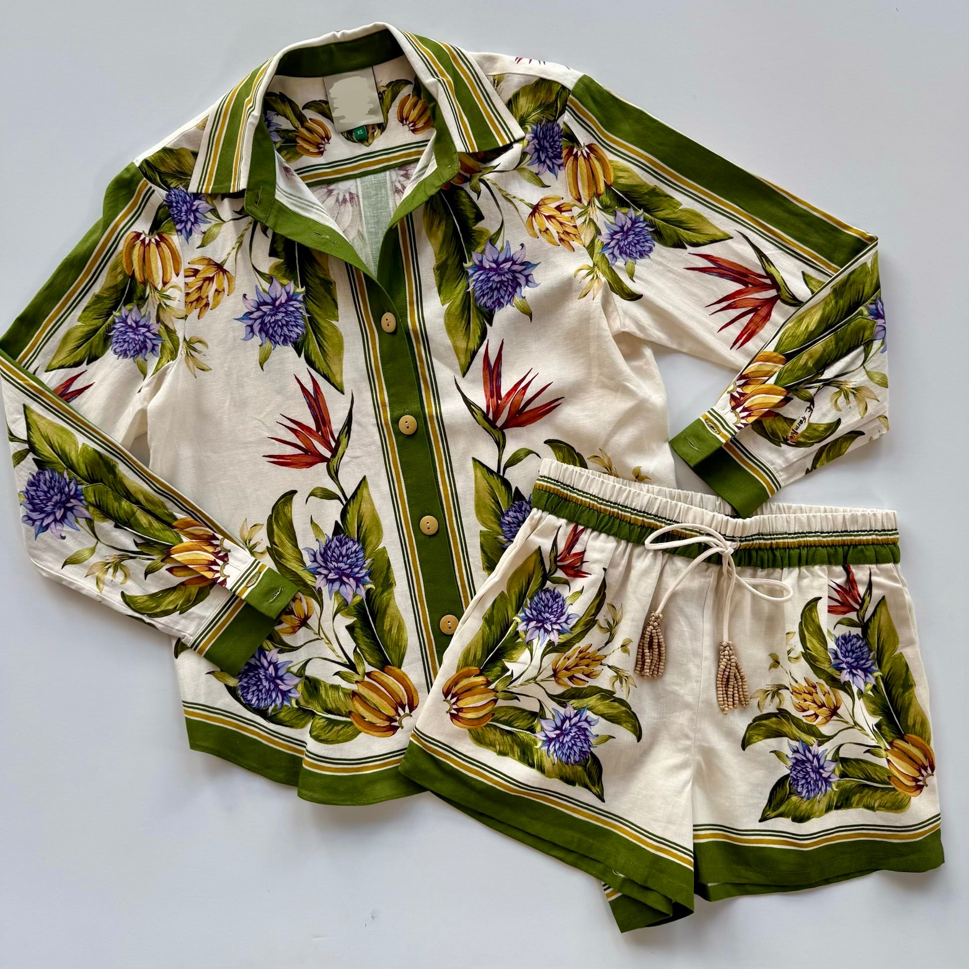 Fa349085 Set - Tropical Short Set