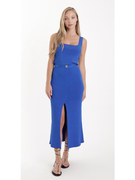 Ka6826 Set - Royal Blue Knit Set