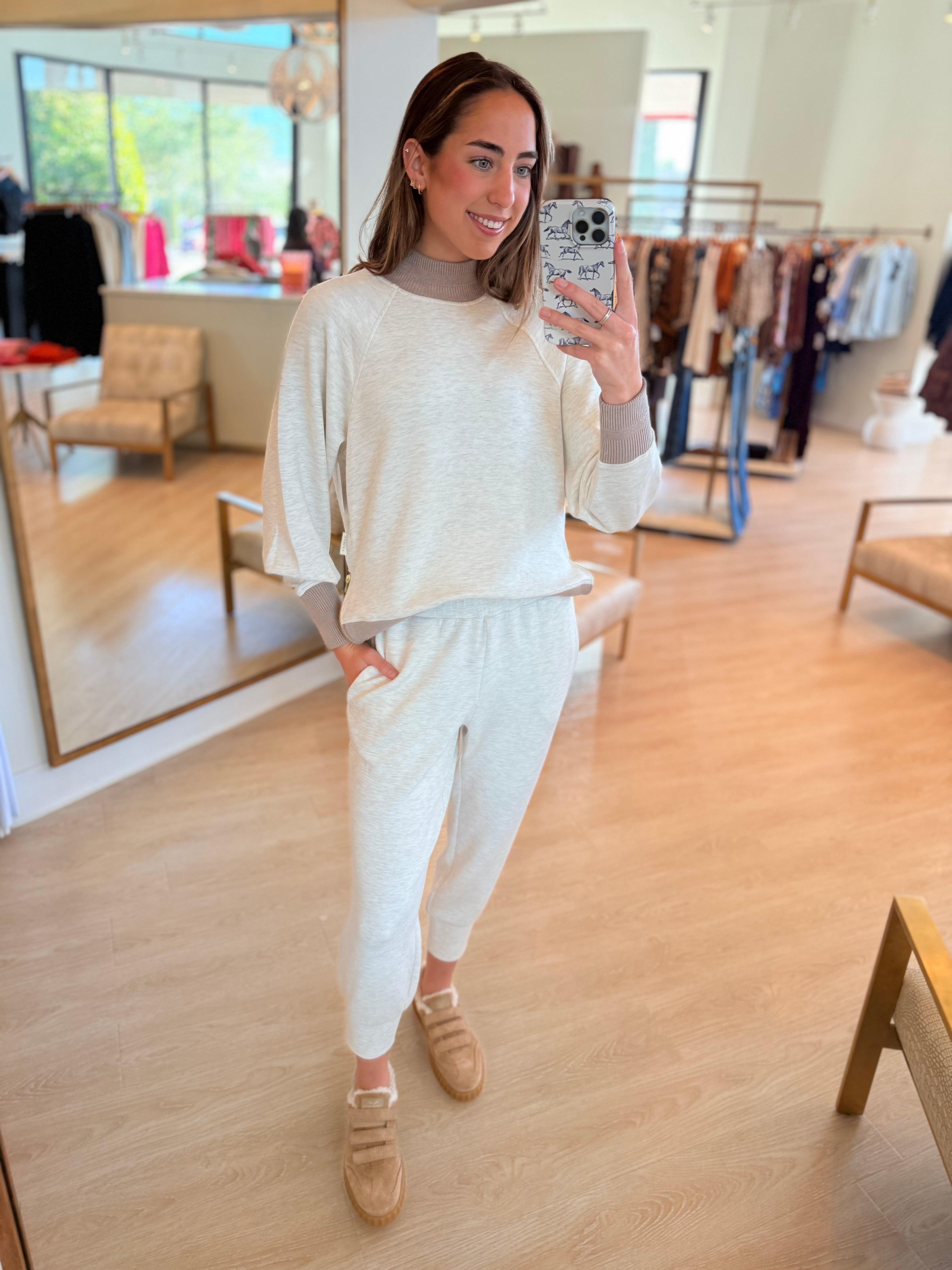 Va2945 Set - Boyfriend Sweat Set